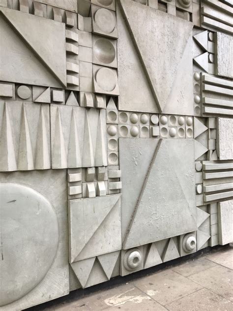 Sculptor William Mitchell On His Geometric Relief Works My Friends House