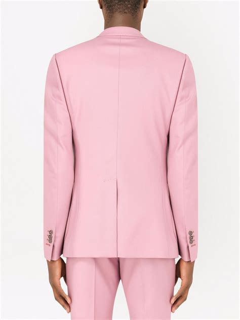 Dolce Gabbana Single Breasted Suit Jacket Farfetch
