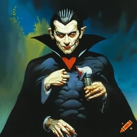 Artwork Of Hybrid Dracula In Various Art Styles