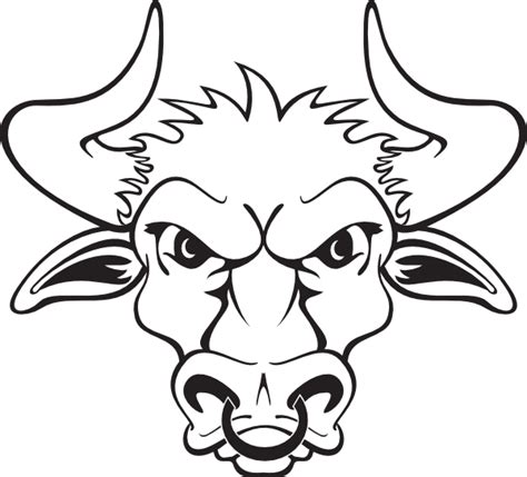 Vector image of an buffalo design on white background. Bull Clip Art at Clker.com - vector clip art online, royalty free & public domain