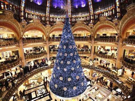 A Sparkling Christmas Tree In Paris Our Most Repinned Item On