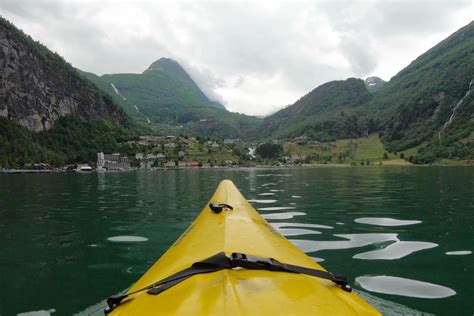 Kayaking Geirangerfjord 2 Norwegian Fjords Western Norway