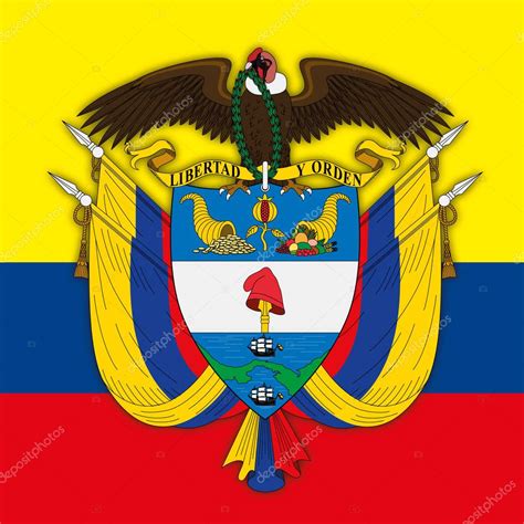 Vector Escudo Republica De Colombia Escudo De La República De
