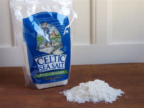 Three Stone Hearth Celtic Sea Salt Fine 8 Oz Bag