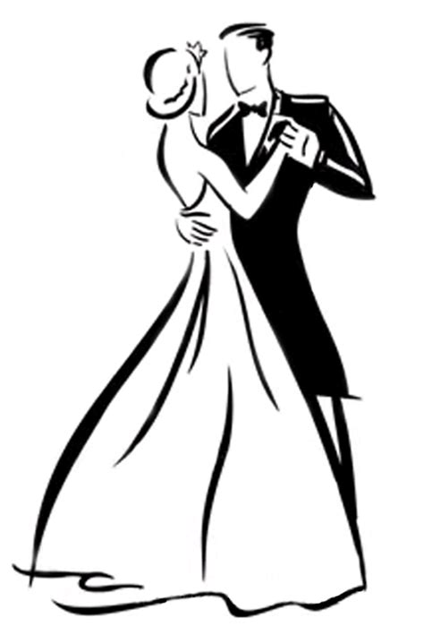 Simple Drawing Couple Dancing Clip Art Library