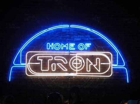 Home Of Tron Tron Neon Signs Lite Brite