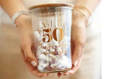 jar of 80 reasons why we love you 50th birthday themes 50th birthday presents 50th birthday