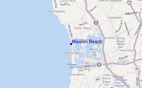 Mission Beach Surf Forecast And Surf Reports Cal San Diego County Usa