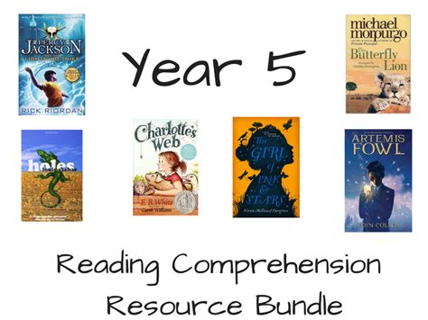 Year 5 Reading Comprehension Bundle Teaching Resources