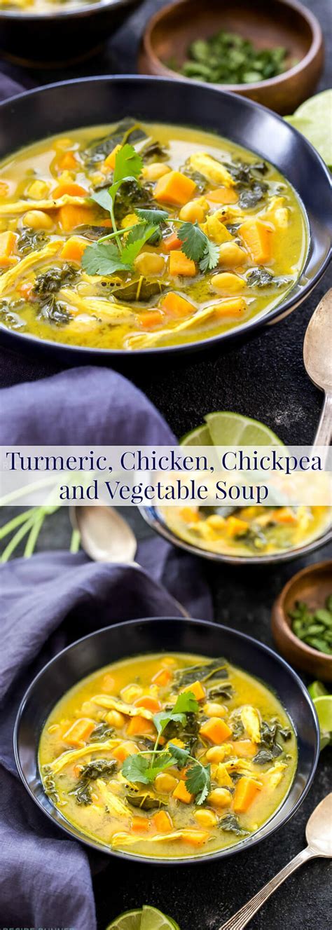 When i do, i add a pinch of black pepper, which helps to enhance our bodies' absorption of curcumin. Turmeric, Chicken, Chickpea and Vegetable Soup - Recipe Runner
