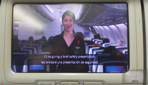 In Flight Safety Instructions For Deaf Passengers