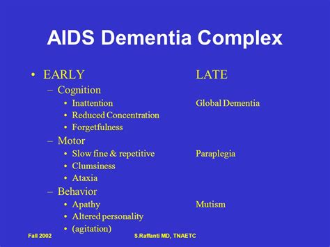 Aids Dementia Complex Liberal Dictionary
