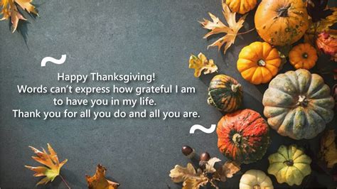 Thanksgiving Wishes Messages Quotes For Loved Ones