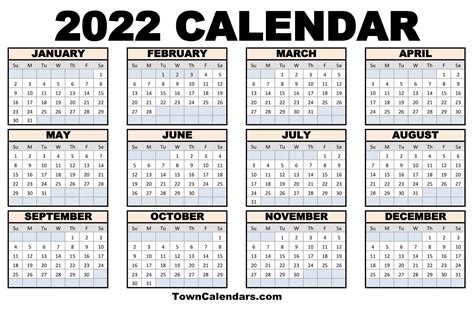 Printable 2022 Calendar With Lines May Calendar 2022