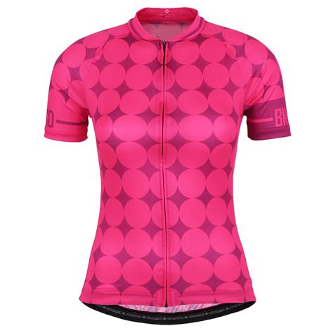 Bike Inside Cycling Wear Pure Style Damen Trikot Pink Rounded Bike24