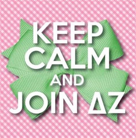 Join Delta Zeta Delta Delta Zeta Sorority