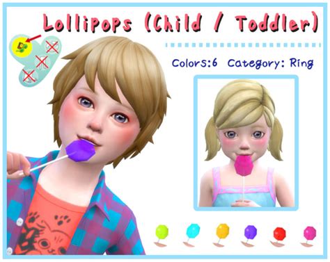 Lollipops Child And Toddler The Sims 4 Catalog