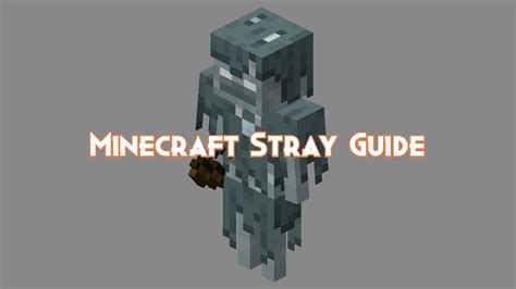 Minecraft Stray Guide Attacks And Drops Pillar Of Gaming