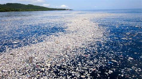 The total weight is the equivalent of 90 aircraft carriers. The giant mass of plastic waste taking over the Caribbean ...