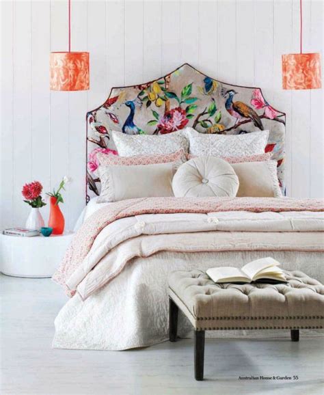 Delicate Bedroom With One Of These 40 Feminine Headboards
