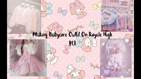 Making Aesthetic Outfit In Royale High Part1 Babycorekawaii Youtube