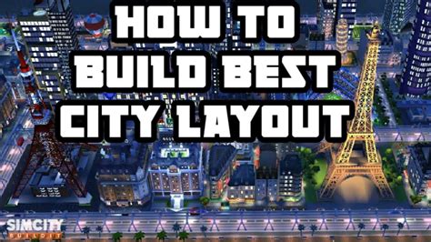 Simcity Buildit How To Build Best City Layout Part 1 Youtube