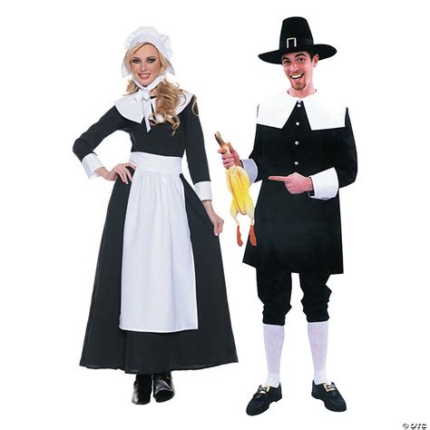 adult s pilgrim couples costumes oriental trading