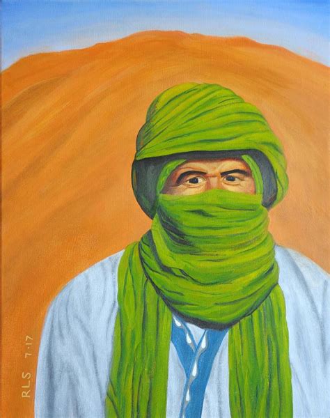 Desert Man Painting By Ron Snyder Fine Art America