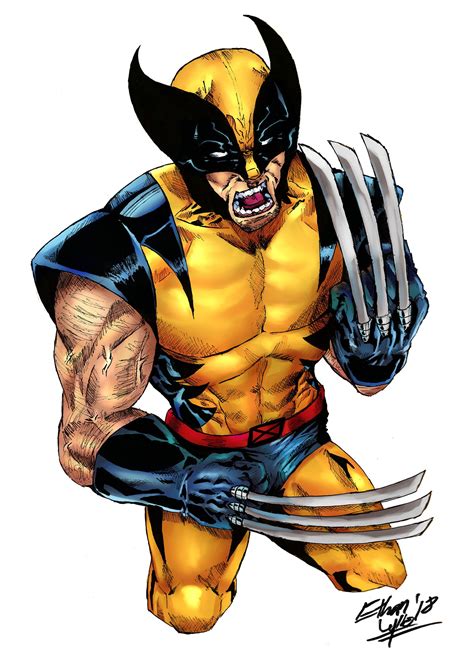Wolverine Logan Canvas Art Print Wall Artwork Classic Marvel Comics
