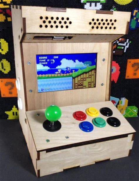 The super battle station project. Build your own Mini Arcade Cabinet with Raspberry Pi