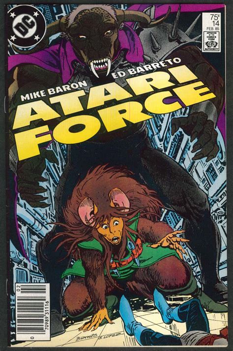 Atari Force 14 Dc Comic Book 2 1985