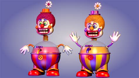 The Clowns Ffps Fnaf 6 Blender By Chuizaproductions On Deviantart