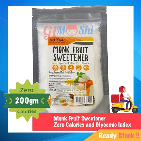 As of 2021, more than a hundred monk fruit sweeteners are available to you in stores across the country. Monk Fruit Sweetener - Zero Calories and Glycemic Index ...