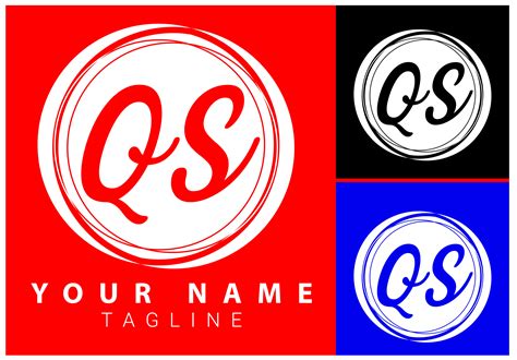 Qs Initial Letter Signature Logo Design Graphic By Mdnuruzzaman01893