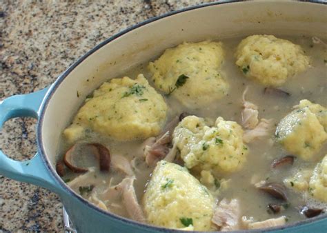 Chicken stew with dumplings is a healthy meal, filled with vegetables and tender chicken breast. Chicken With Fluffy Drop Dumplings Recipe
