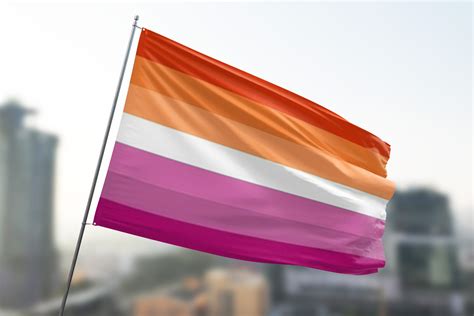 Lesbian Pride Flag Harrison Flagpoles Environmentally Friendly