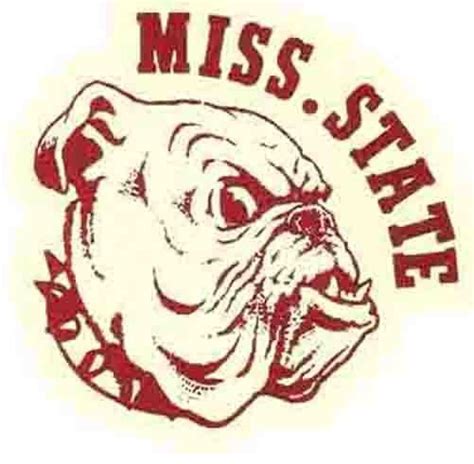 I Love This Vintage Logomascot Mississippi State Logo Mississippi