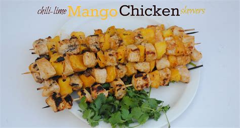 Grilled tequila lime chicken served with fresh mango salsa is a perfect meal for warm summer nights. The Farm Girl Recipes: Chili-Lime Mango Chicken Skewers