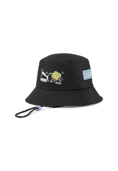 Buy Puma Black Spongebob Bucket Hat For Men In Mena Worldwide
