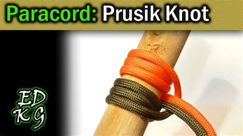 For new woe content please go to: Paracord: The Prusik Knot (Knot tutorial) - YouTube