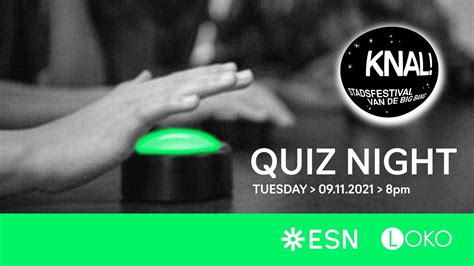 Big Bang Quiz Esn Esn Leuven