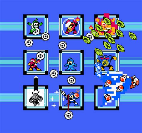 Megaman 2 Boss Weaknesses By Jmk575 On Deviantart