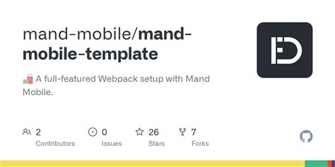 Github Mand Mobilemand Mobile Template 🛍 A Full Featured Webpack