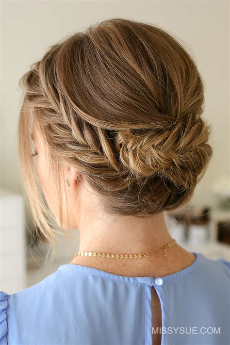 Gorgeous plaits you can create in minutes. Great Updos For Medium Length Hair - Southern Living