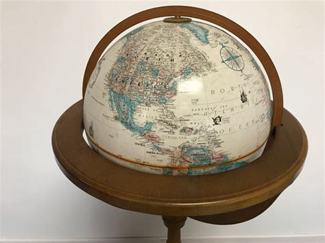 Vintage Replogle 12 Inch Diameter Globe World Classic Series With