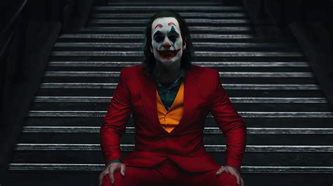 1920x1080 Joker Sitting On Stairs 4k Laptop Full Hd 1080p Hd 4k Wallpapers Images Backgrounds