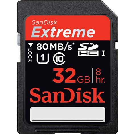 Sandisk 32gb Extreme Plus Uhs I Sdhc Memory Card Sdsdxs 032g X46