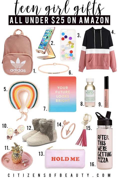 Maybe you would like to learn more about one of these? 70+ Teen Girl Gifts Under $25 on Amazon - Citizens of Beauty