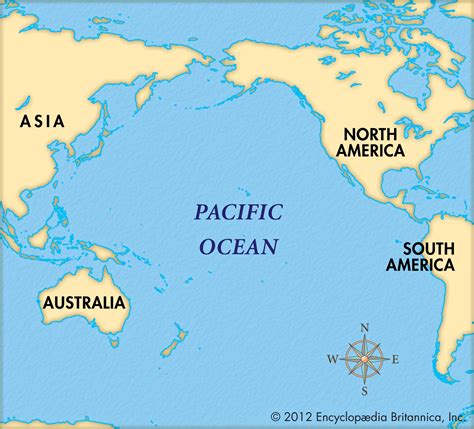 25 Atlantic And Pacific Ocean Map Online Map Around The World