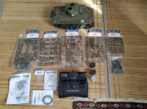 Tamiya Full Option Sherman Mit Schumo Kits Teilen Rc Panzer